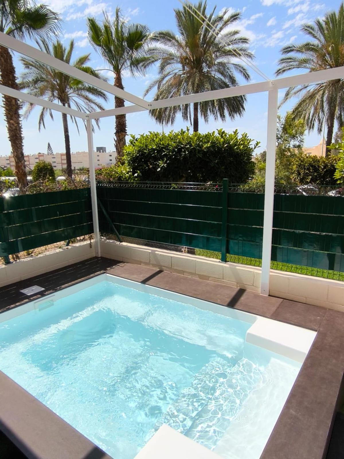 维拉Bajo De Diseno, Piscina Privada Climatiza, 150M De La Playa公寓 外观 照片